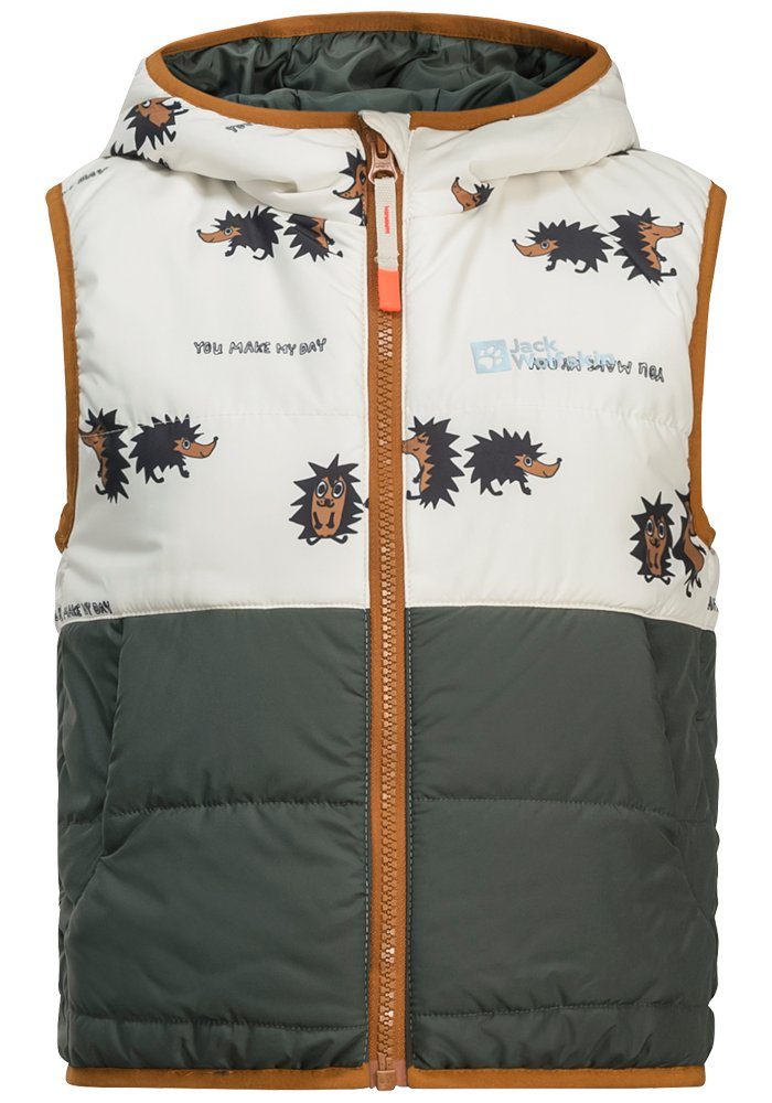 Jack Wolfskin Funktionsweste GLEELY INS HOODED VEST K