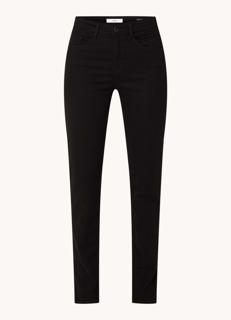 BRAX  Mary mid waist slim fit chino in lyocellblend met stretch