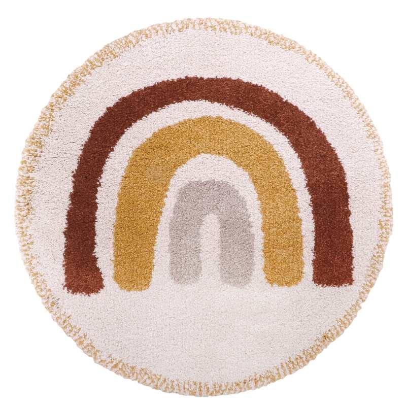 Tapis arc en ciel 120cm Bohemian Rainbow