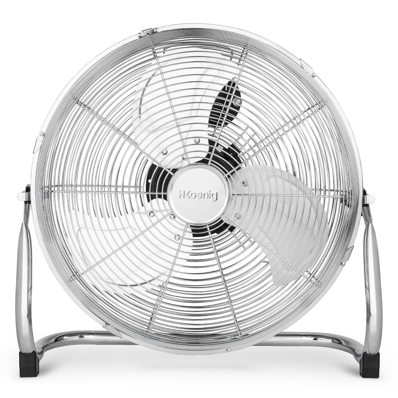 H.Koenig Bodenventilator aus Metall - 45 cm Durchmesser