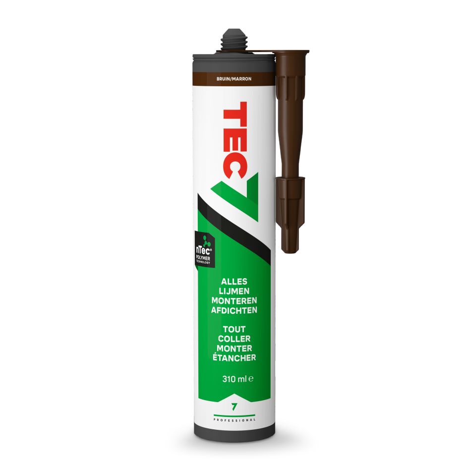 TEC7 535406000 Ruskea asennustiivistepatruuna 310 ml