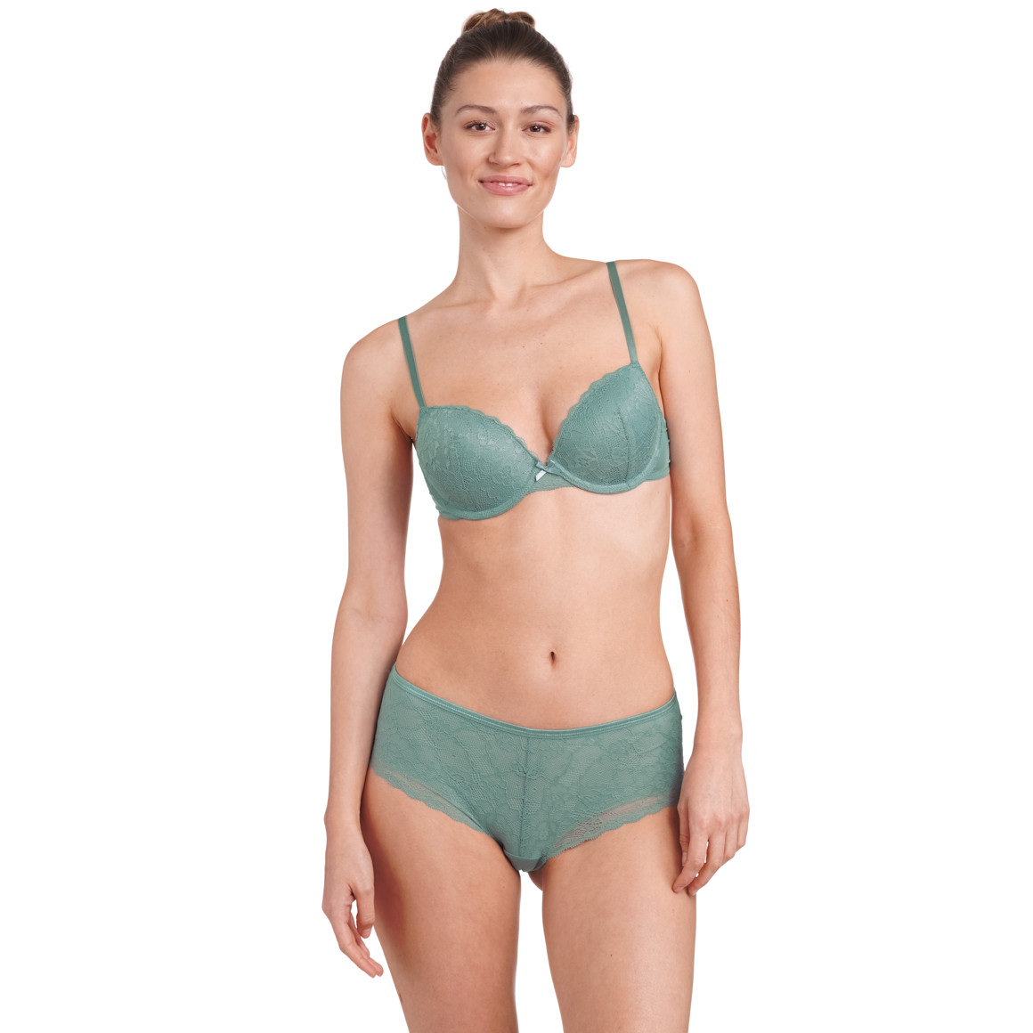 2 Damen Pantys mit Spitze