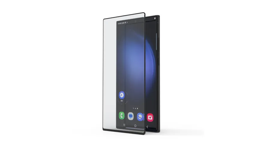 Hama 3D-Full-Screen-Schutzglas für Samsung Galaxy S24 Ultra, Schwarz