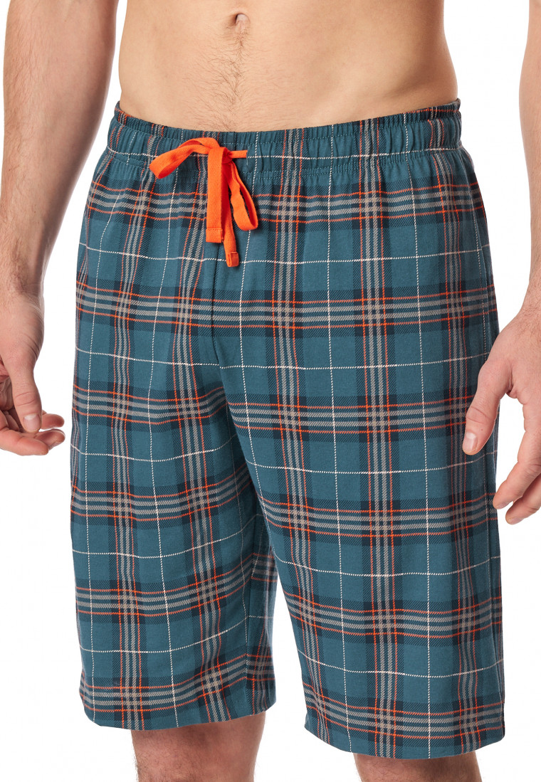 Bermudashorts Organic Cotton mehrfarbig kariert - Mix+Relax