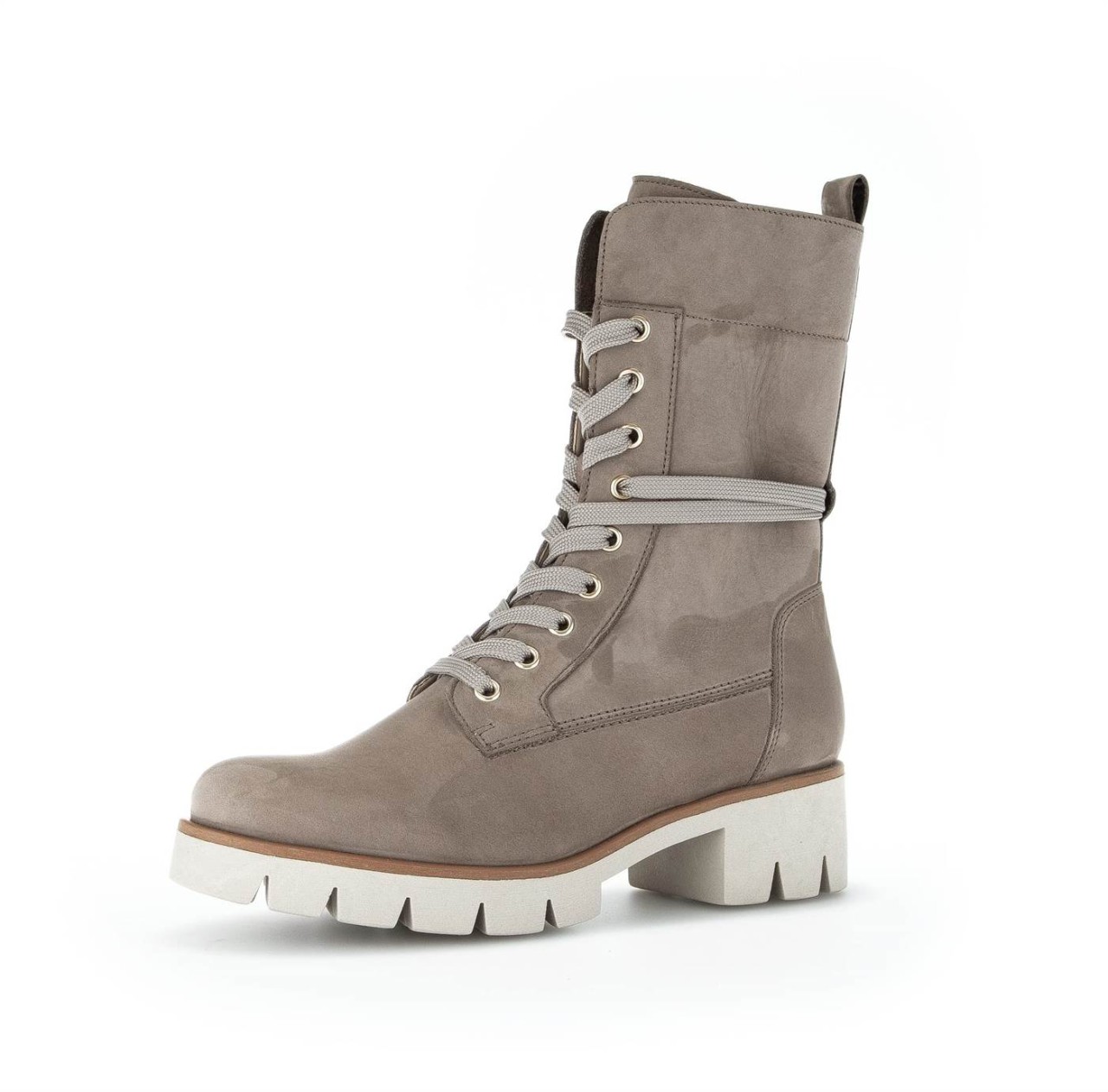 GABOR Freizeit Schnürer braun Gabor Fashion Biker- und Combat Boots 31