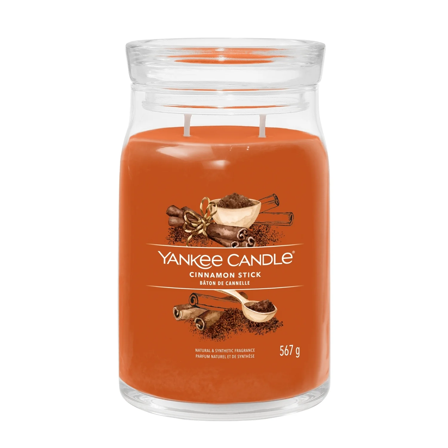 Signature Jar Candles Kanelstang - Duftlys