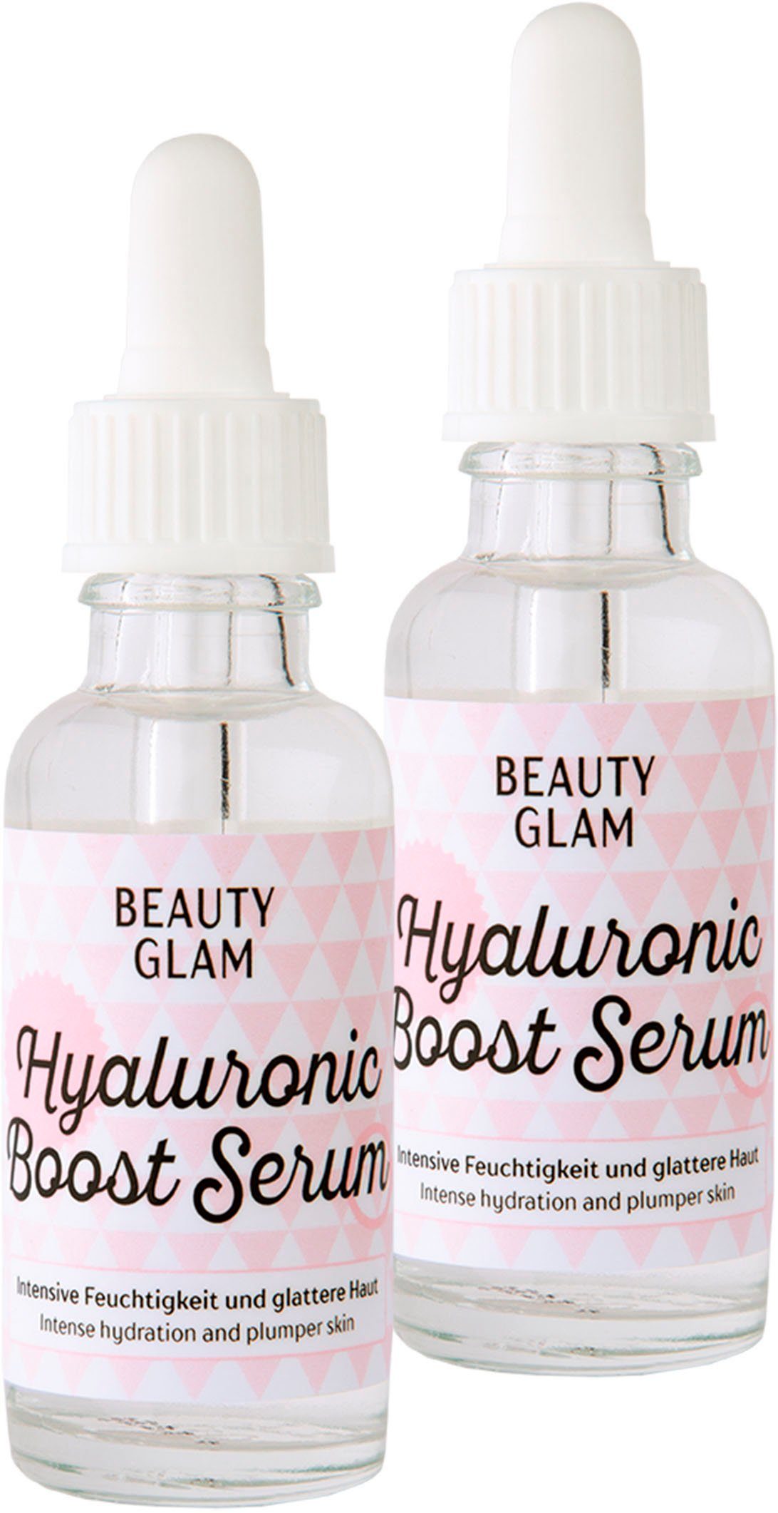 BEAUTY GLAM Gesichtspflege-Set Hyaluronic Boost Serum, 2-tlg.