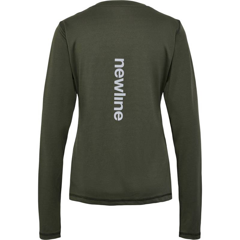 Newline nwlBEAT POLY LS TEE WOMAN T-Shirt Damen