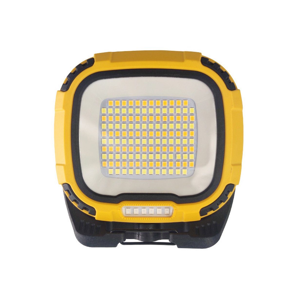 yozhiqu Baustrahler Neue funktionierende COB-Campingleuchte mit eingebauter Batterie, Wiederaufladbare LED-Taschenlampe für Zelte im Freien