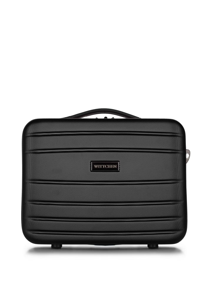 Wittchen 4tlg. Koffer Set Globe line Collection in Black günstig kaufen onesize