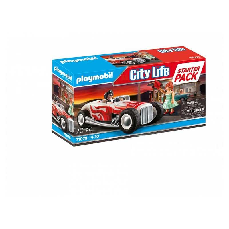 71078 Voiture vintage couple Playmobil City Life