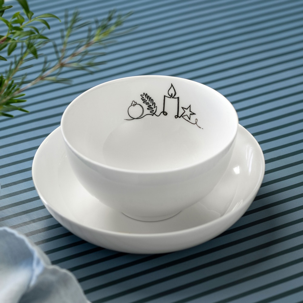 Villeroy & Boch Bol XMAS Statement Lines Bol