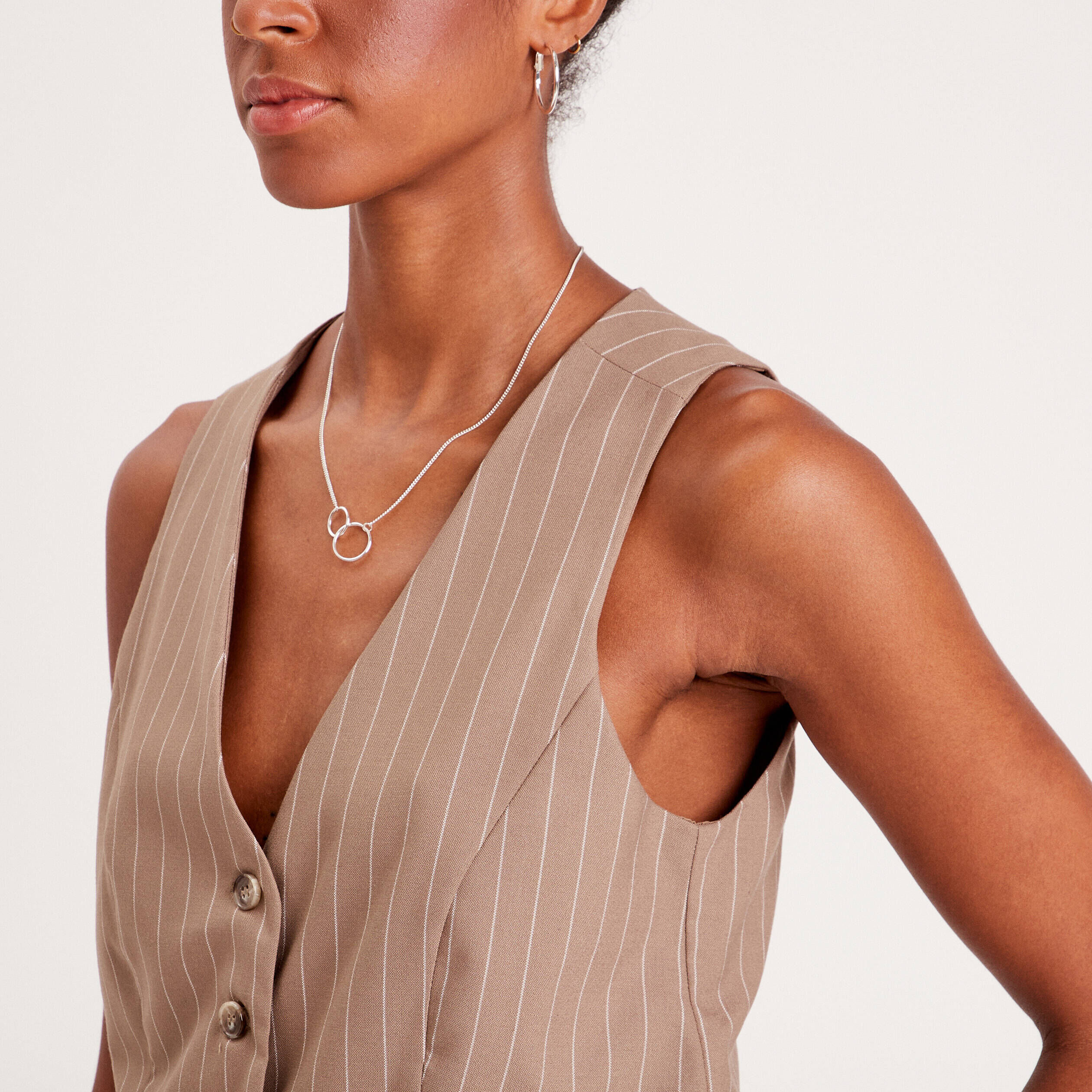 Veston sans manches beige femme | Cache Cache
