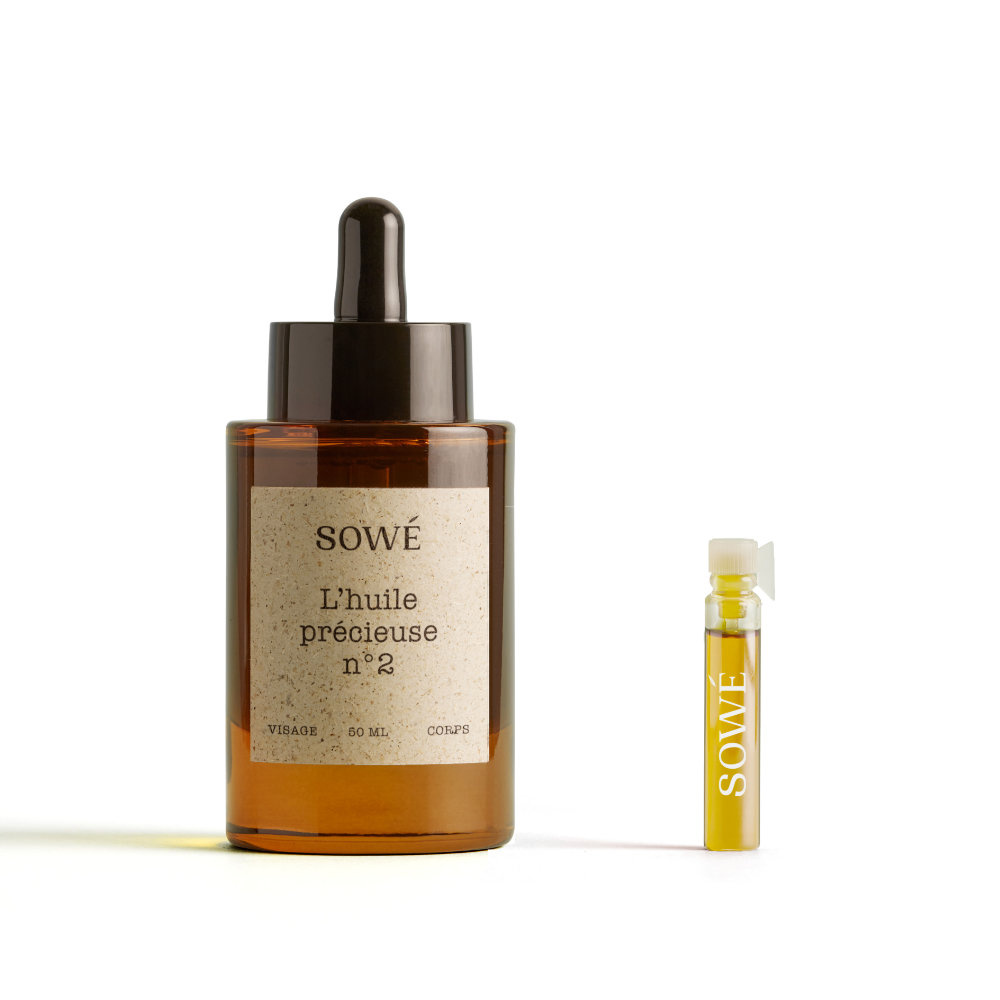 sowé botanic lab L'huile précieuse n°2 - CBD - Booster Renew - 50ml Huile visage et corps