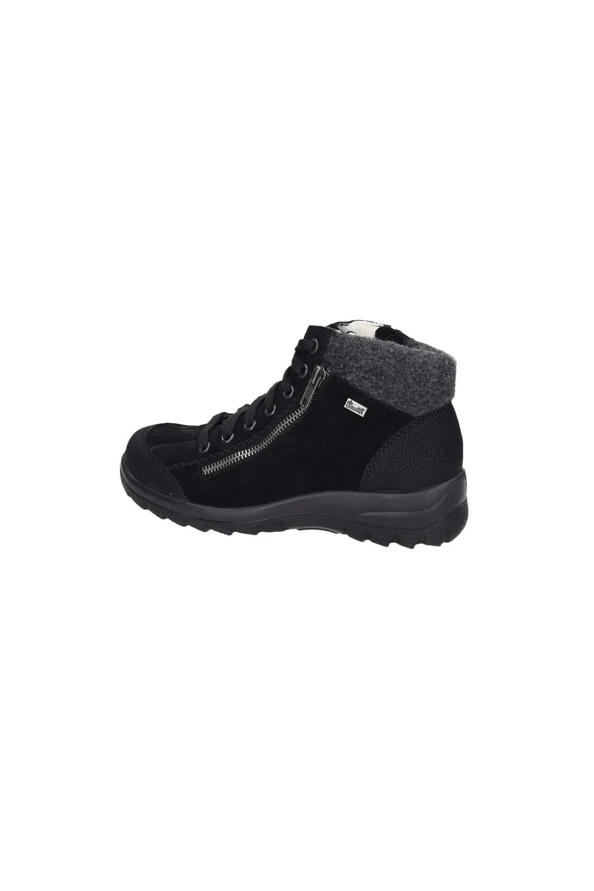 Rieker  Stiefelette - Schwarz - Flacher Absatz