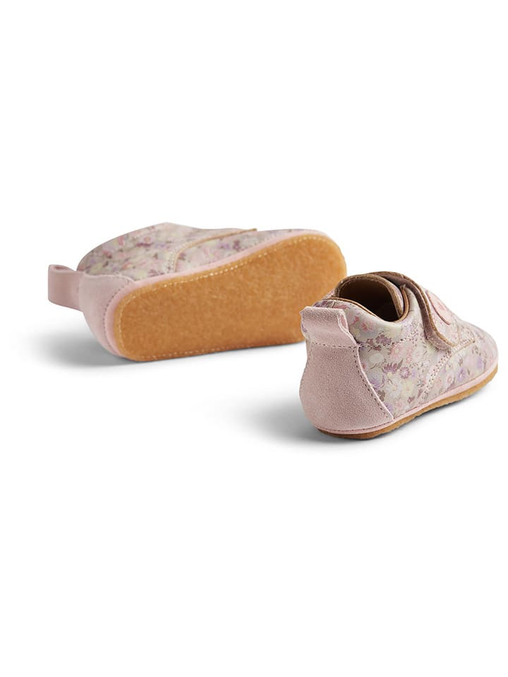 Wheat Leder-Hausschuhe in Rosa günstig kaufen
