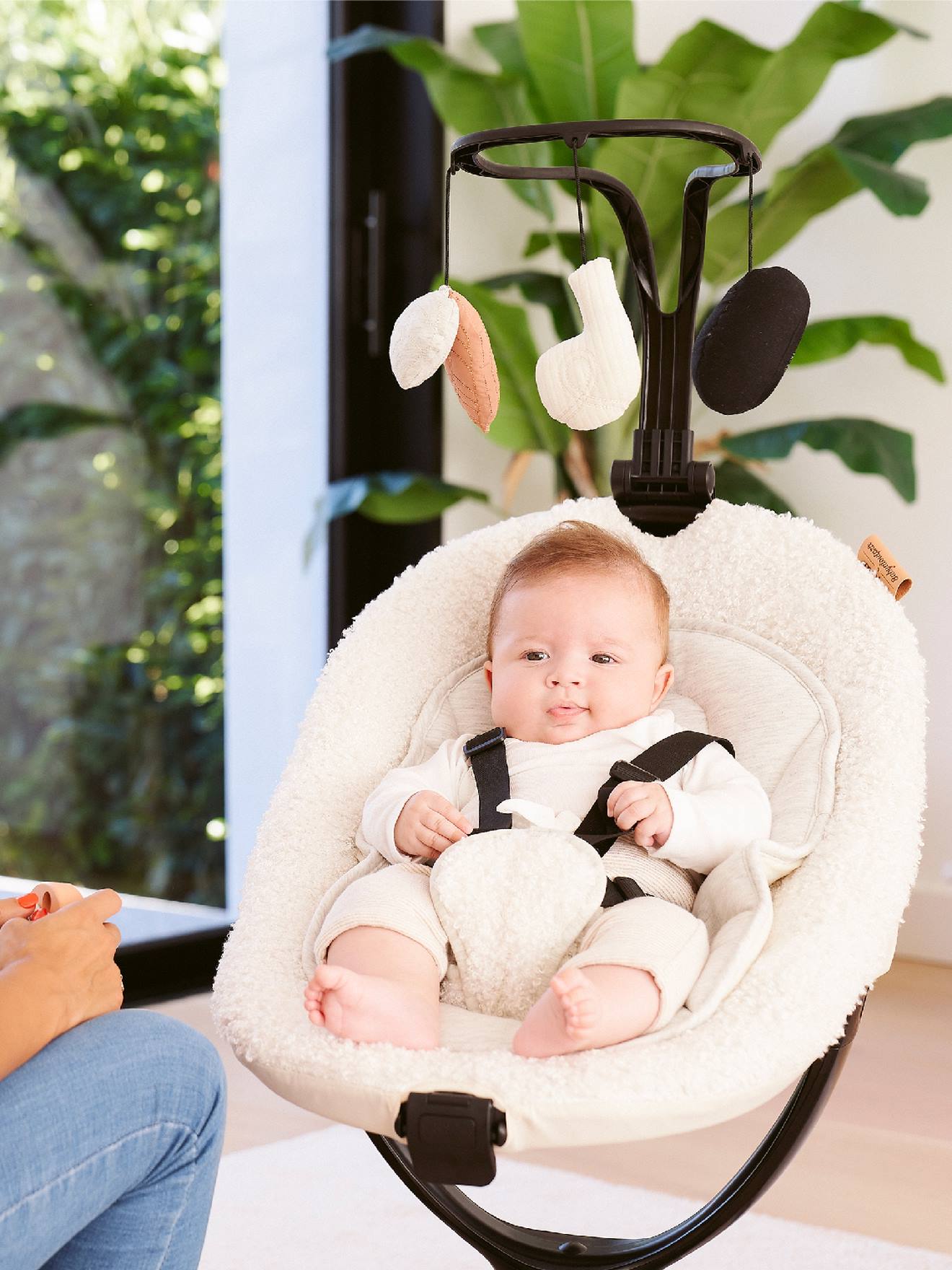 Babymoov Elektronische Baby Wippe SWOON EVOLUTION CURL BABYMOOV - weiß