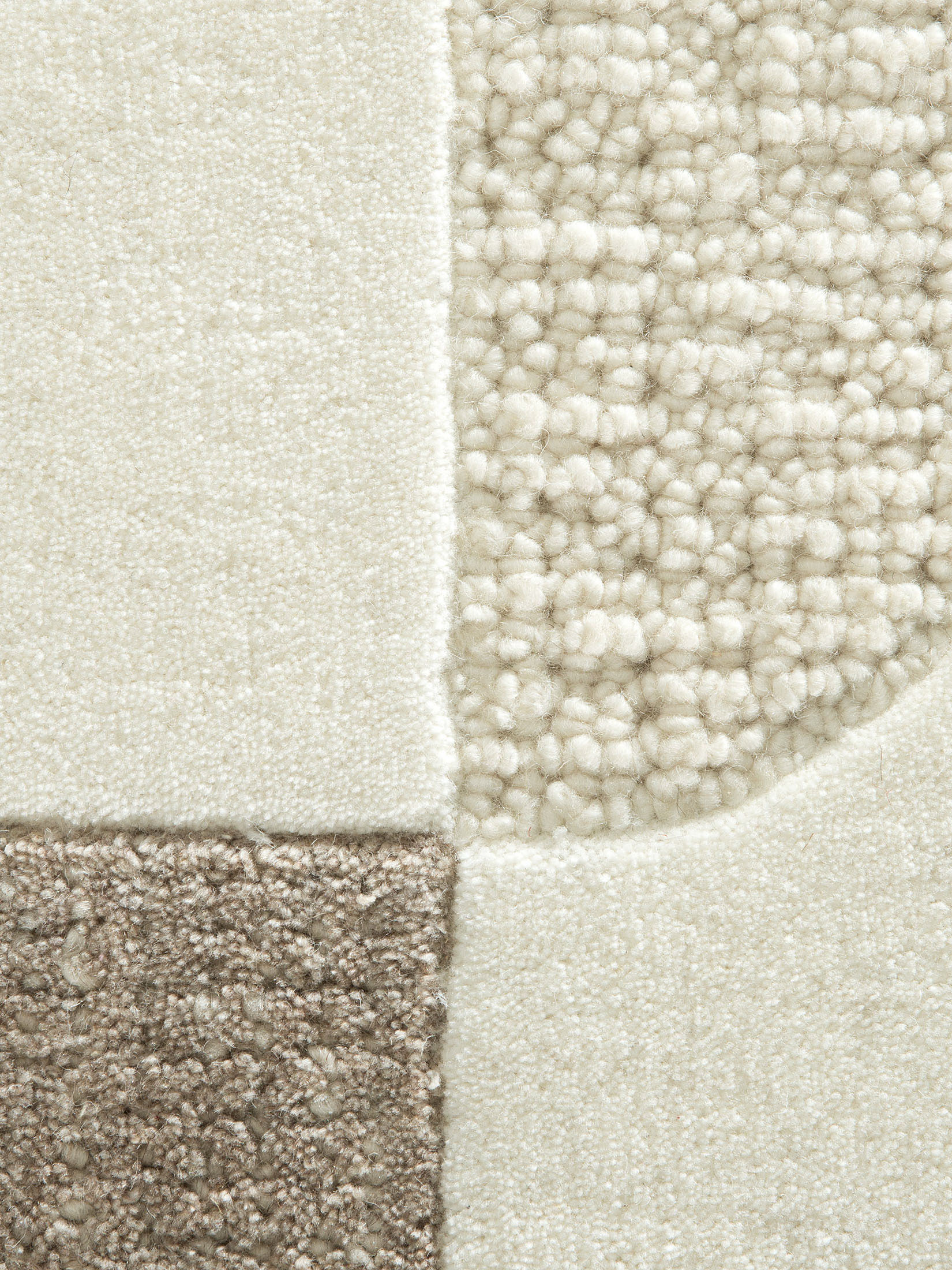 Milazzo Moderner Teppich, Sand