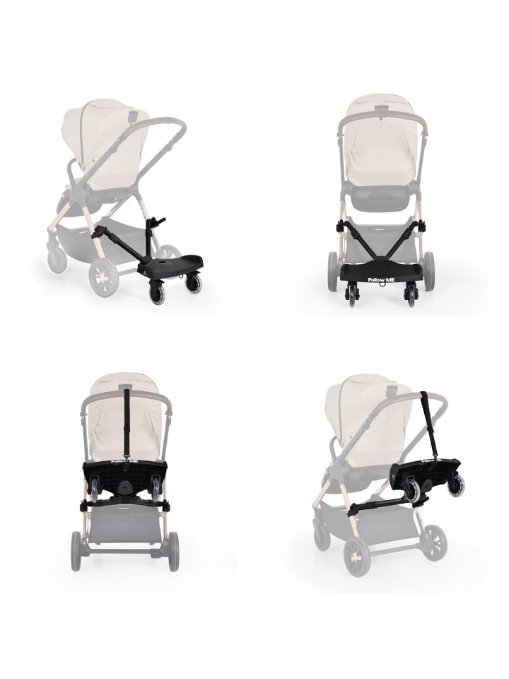 Cangaroo Trittbrett Follow me faltbar in schwarz günstig kaufen onesize