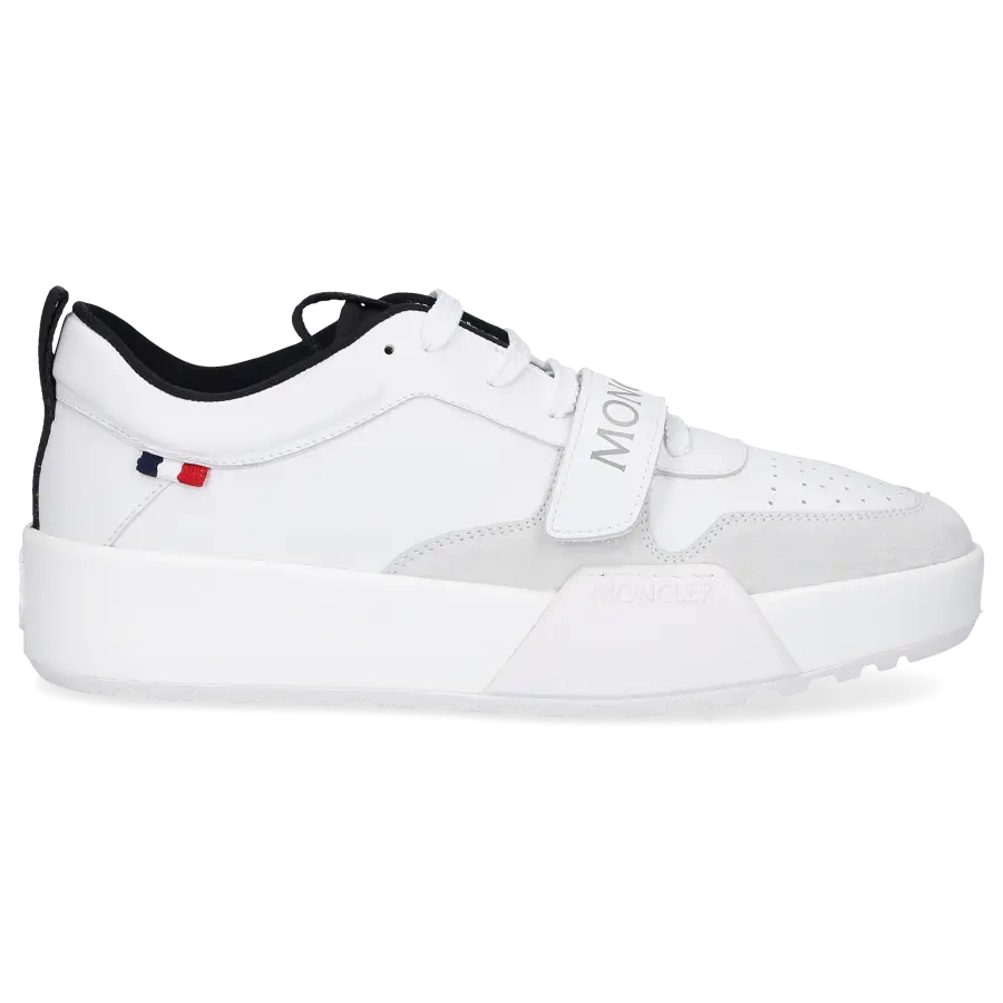 Moncler - Sneaker low H109A Kalbsleder - weiß