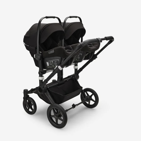 Bugaboo Donkey 5 Twin 2-in-1 Stroller Set Black/Desert Taupe, Desert Taupe