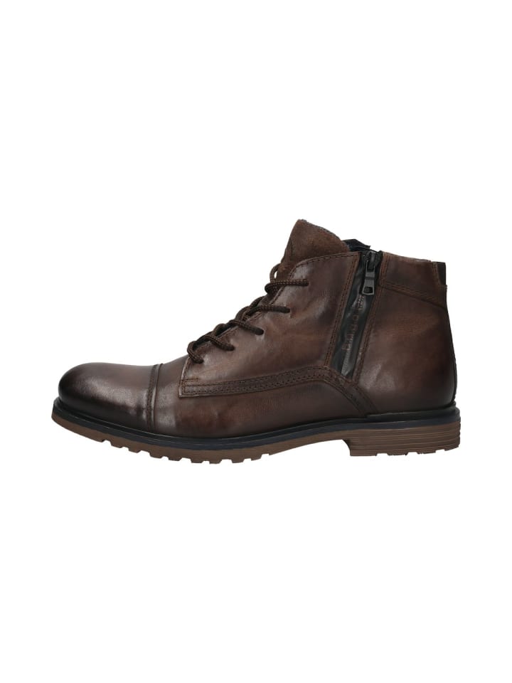 Bugatti Schnürstiefel in braun günstig kaufen