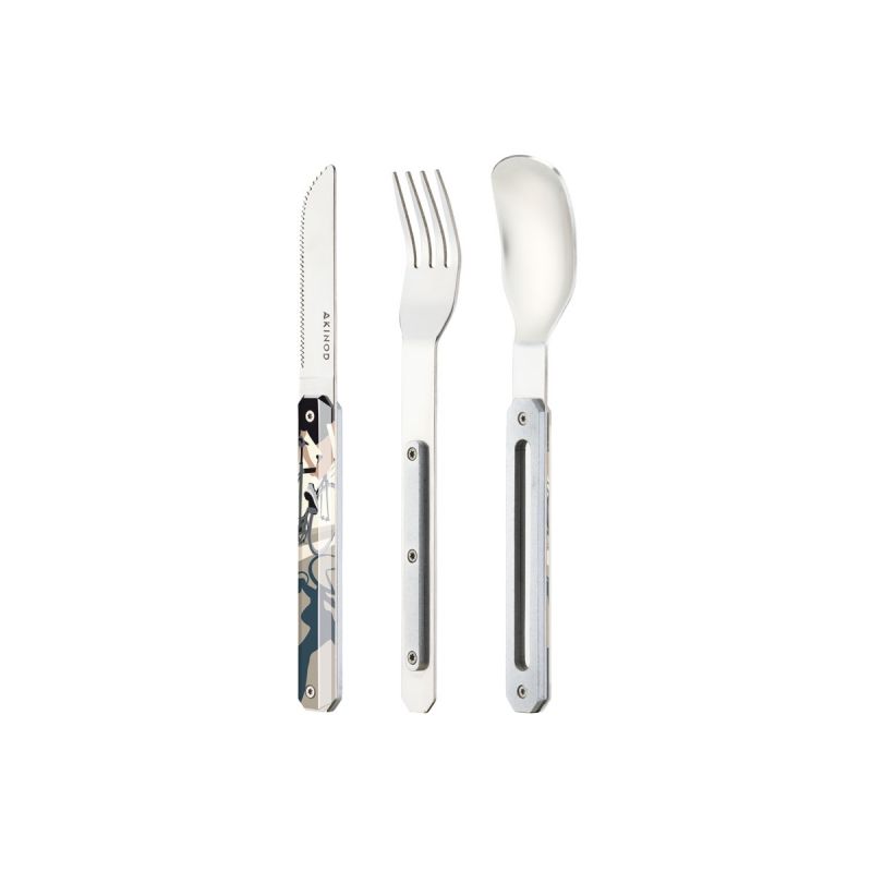Akinod Magnetic Straight Cutlery 12H34 Mirror Cyclisme