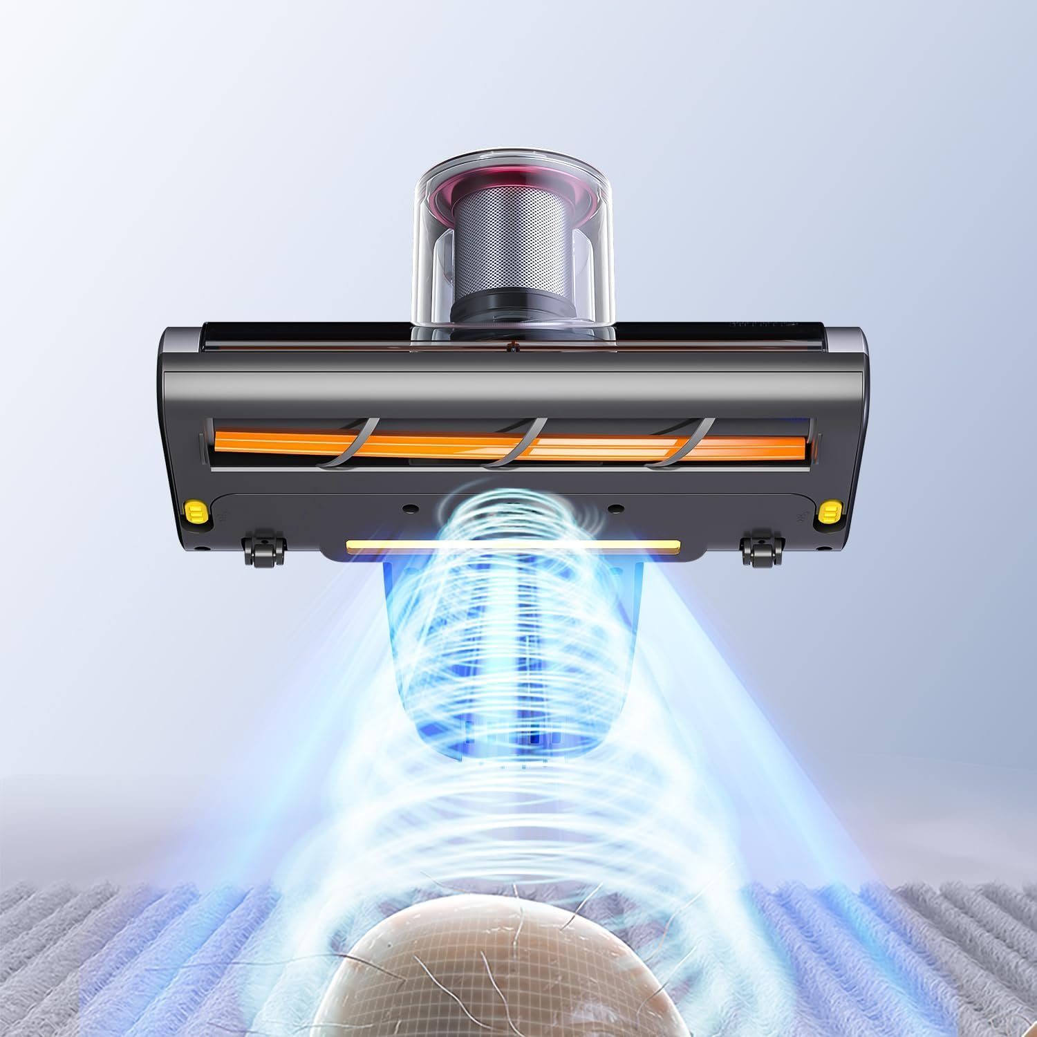 Jimmy Matratzenreinigungsgerät BD7 Pro, 250,00 W, Kabellos-Wiederaufladbar-mit UV-C-Licht & Ultraschall-Sterilisation
