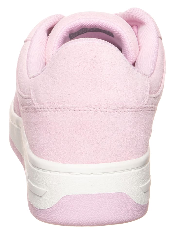 Tommy Hilfiger Shoes Leder-Sneakers in Rosa günstig kaufen 42