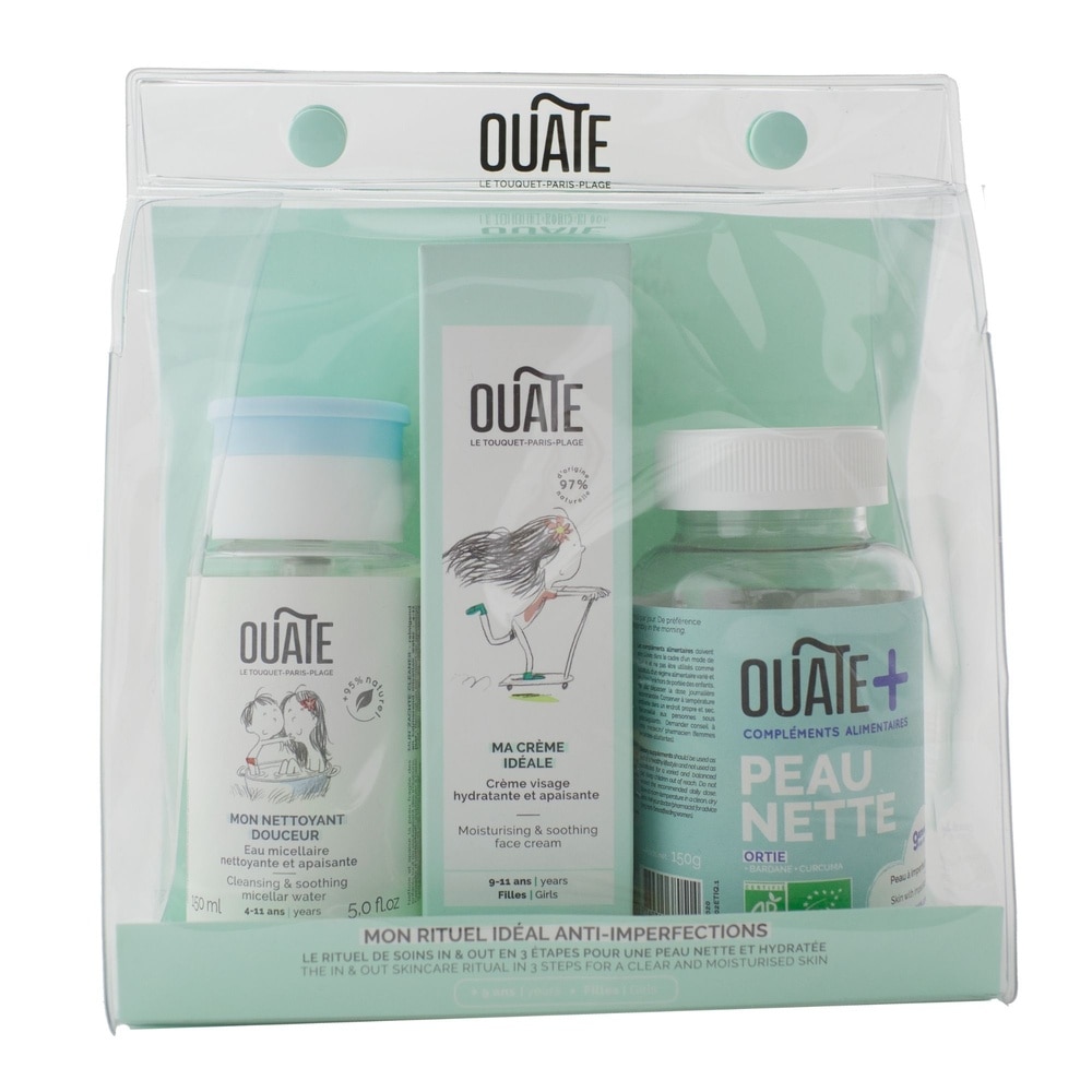 Ouate Mon Rituel Idéal anti-imperfections Coffret anti-imperfections filles 9 anset +