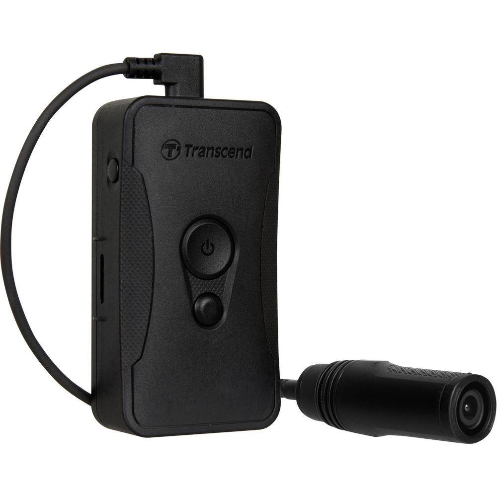 Transcend DrivePro Bodycam 64 GB B60A mit WLAN- und Action Cam (Full-HD, Interner Speicher, Spritzwassergeschützt, Staubgeschützt)
