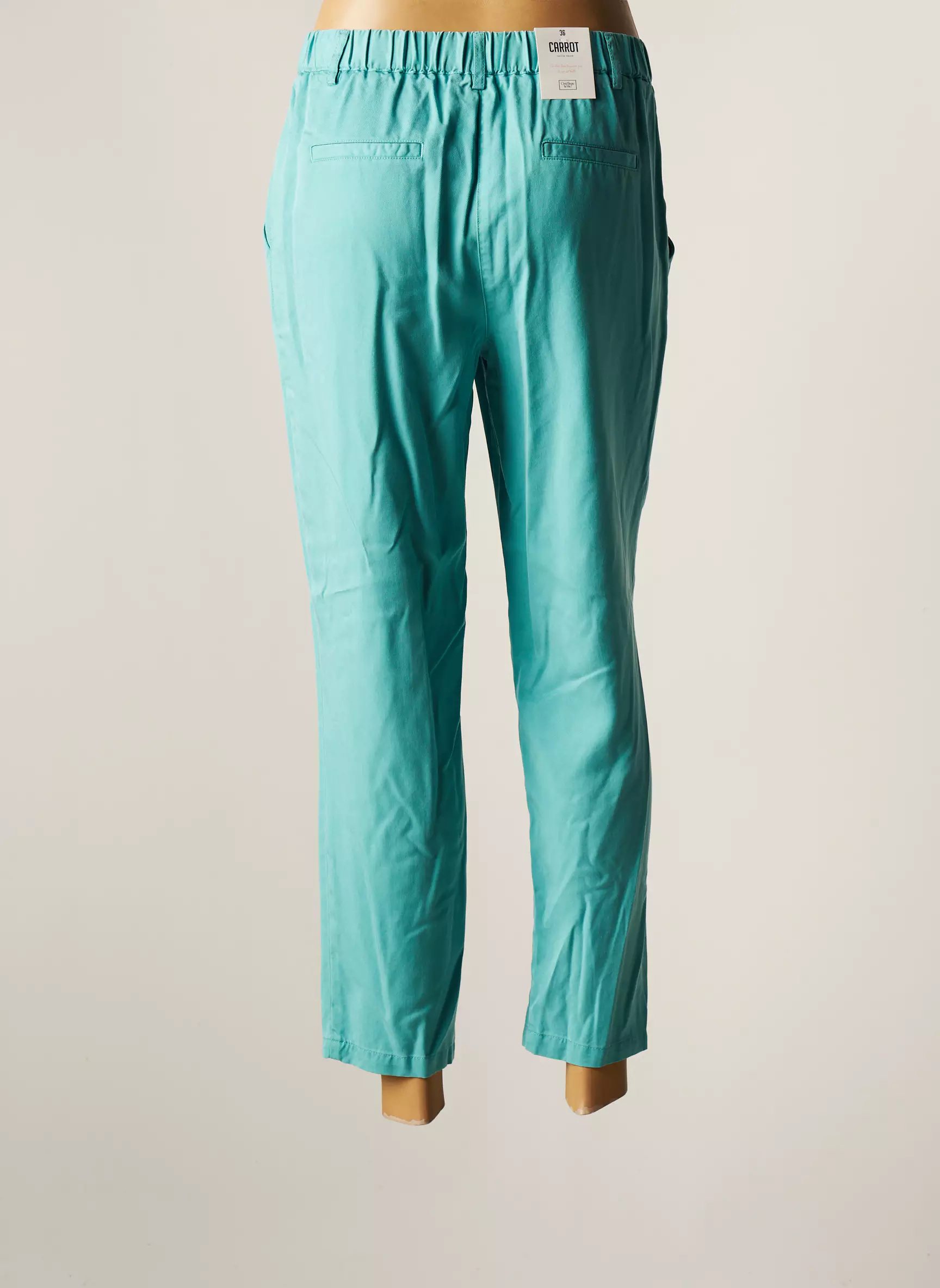 C Est Beau La Vie Pantalon7 8 Femme couleur bleu