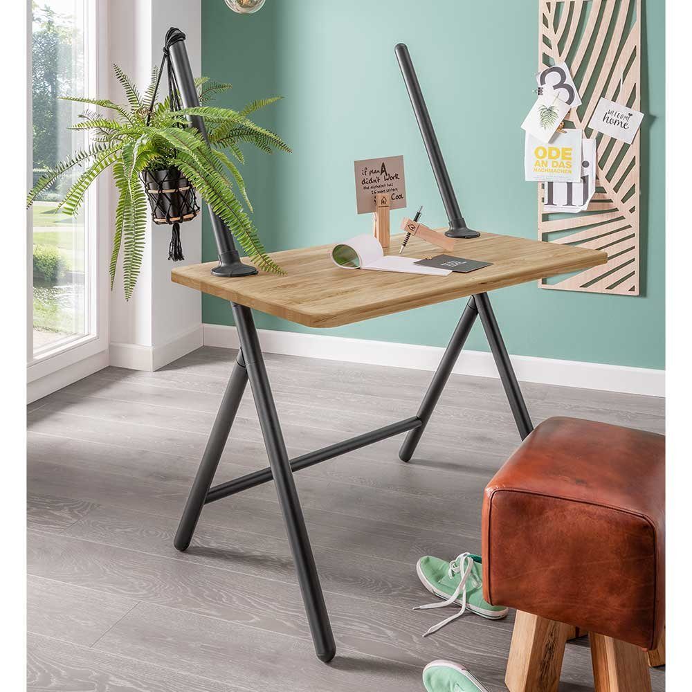 Pharao24 Klapptisch Efalias, aus Massivholz, klappbar