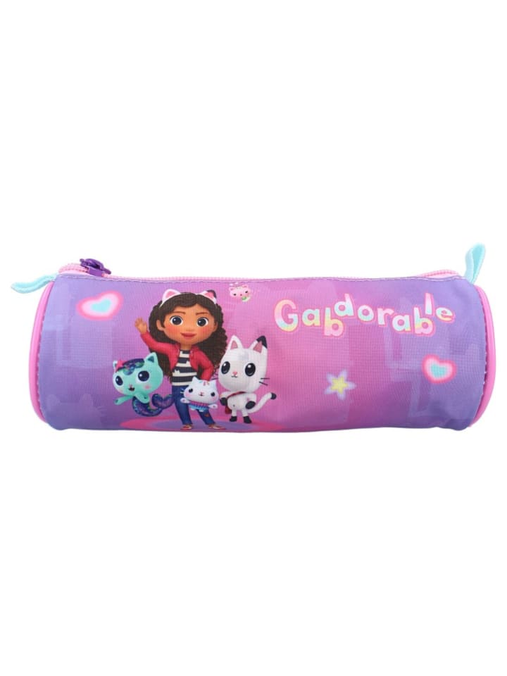 Gabby's Dollhouse Federmäppchen Stiftetui für Kinder ideal für die Schule in Rosa günstig kaufen 44 x 30 cm