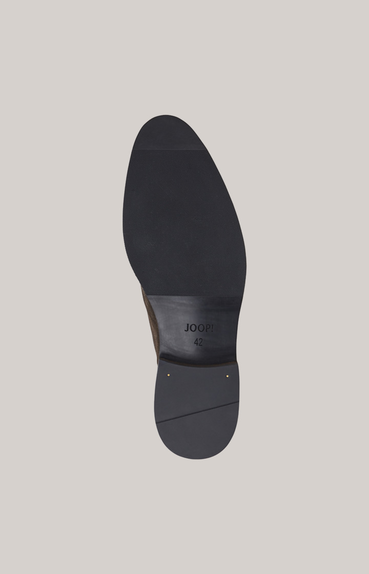 Schnürschuh Velluto Kleitos in Dunkelbraun