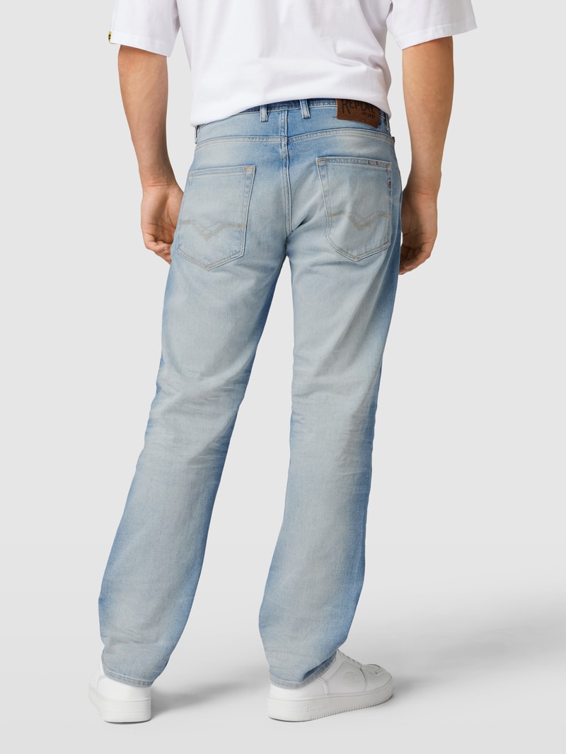 Jeans im 5-Pocket-Design Modell 'GROVER' in hellblau