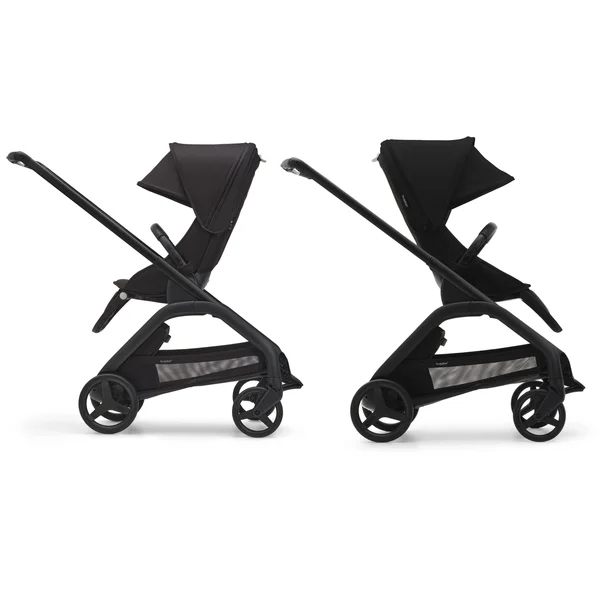 Bugaboo Dragonfly Stroller Set Midnight Black/Midnight Black/Black