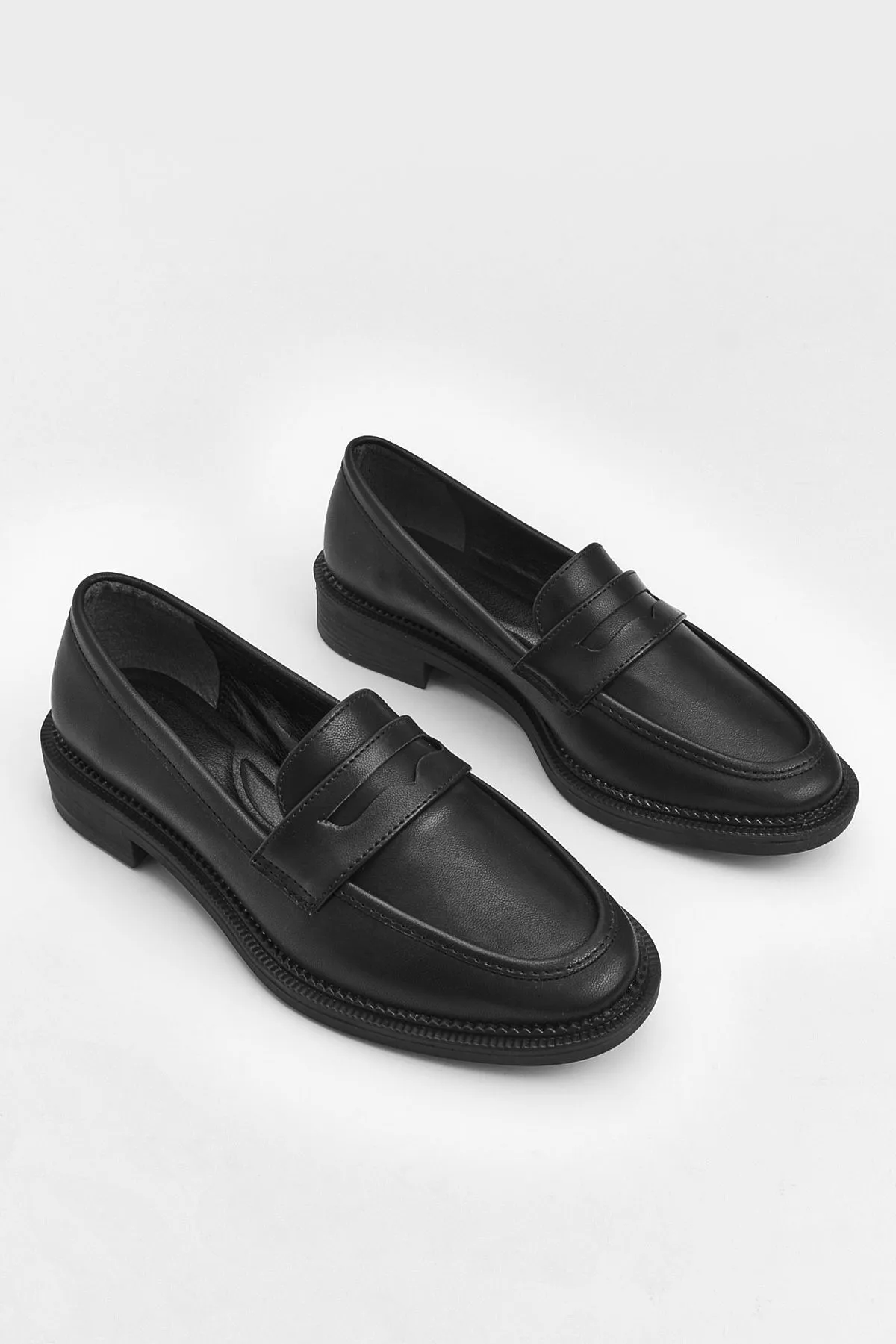Marjin  Damen Loafer Freizeitschuhe Celas Schwarz