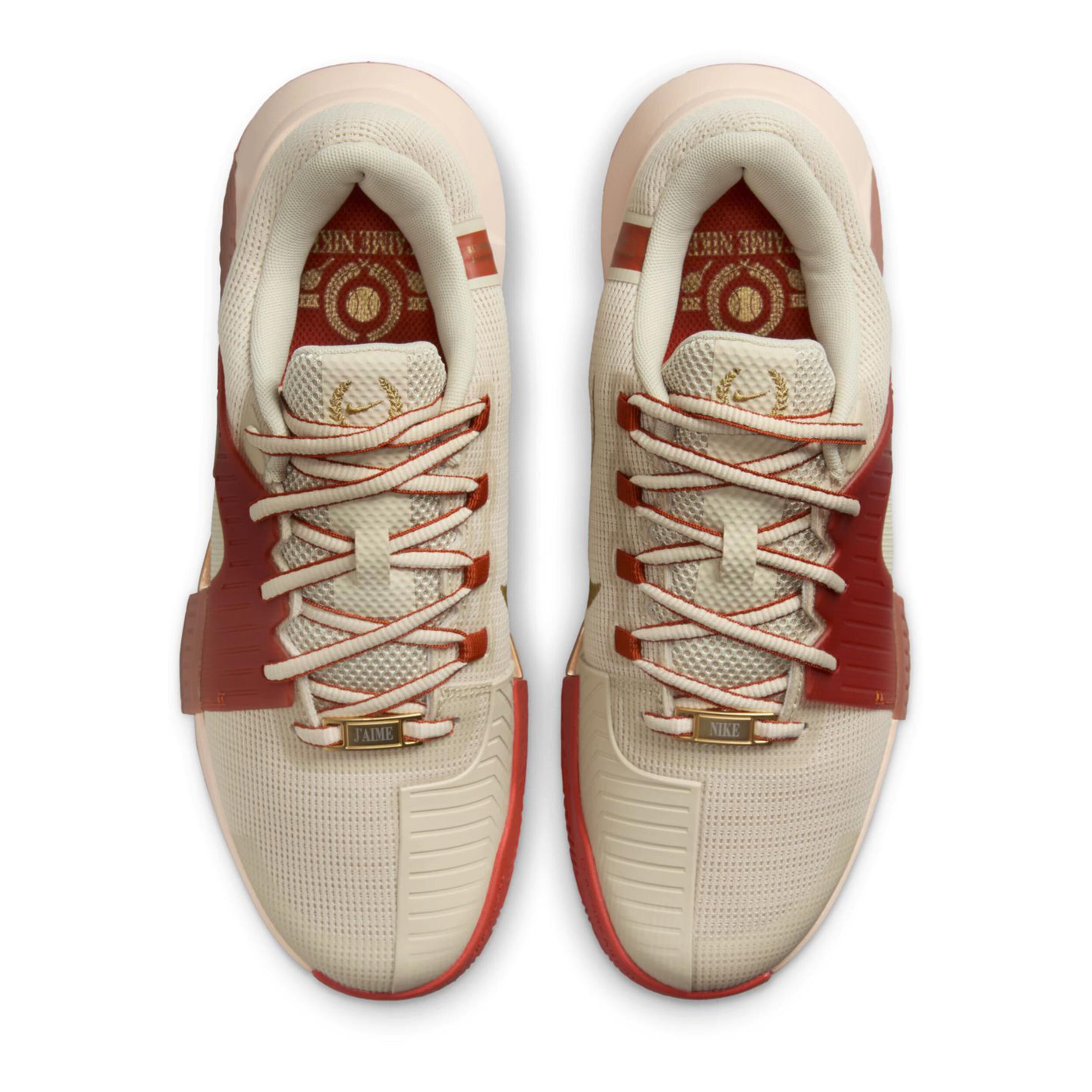 Zoom GP Challenge 1 PRM Sandplatzschuh Damen - Beige, Rost