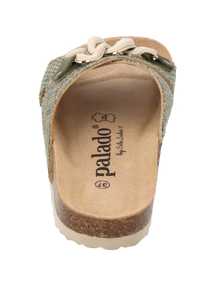 palado Pantoletten in olive günstig kaufen