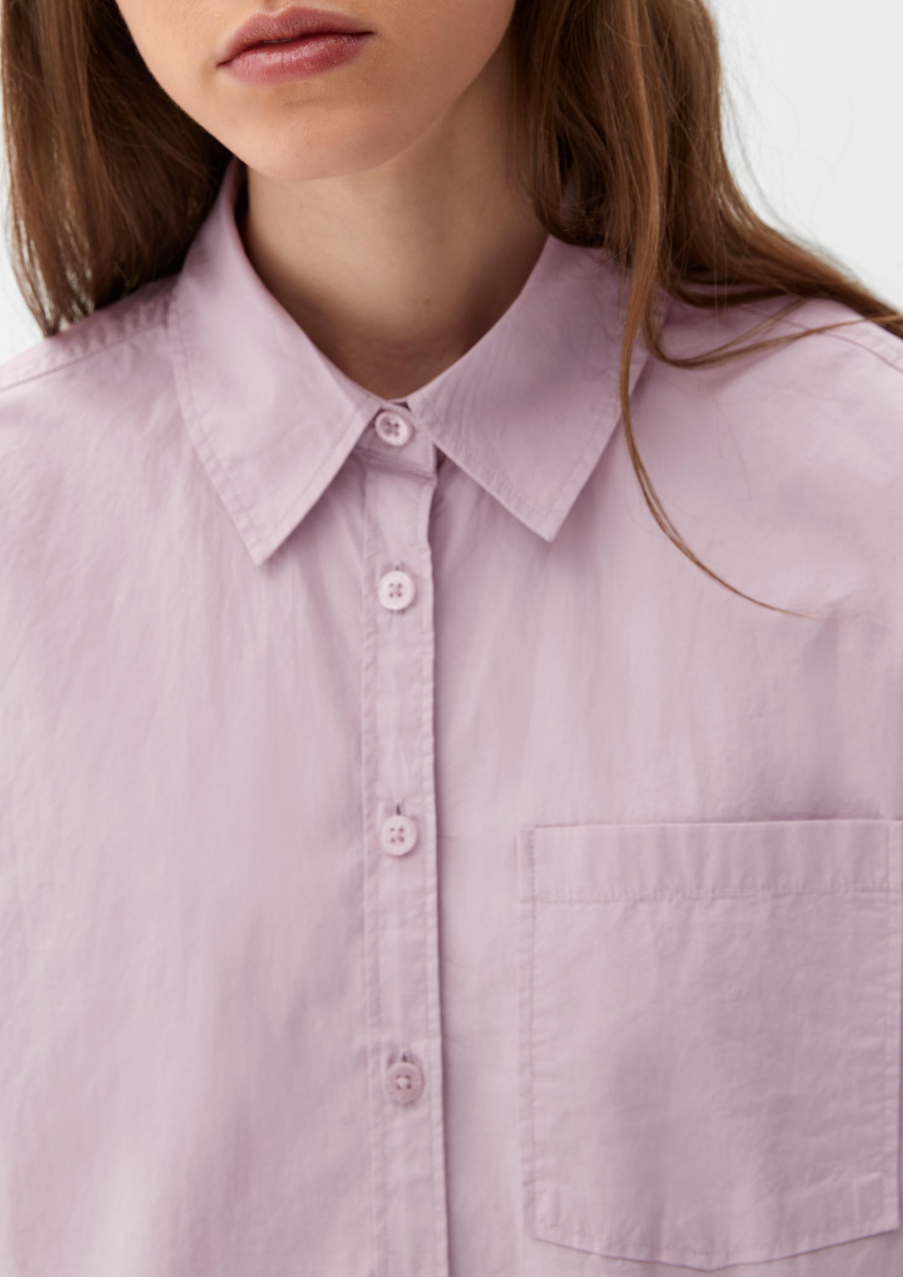 Bluse aus Popeline  2124029-4132