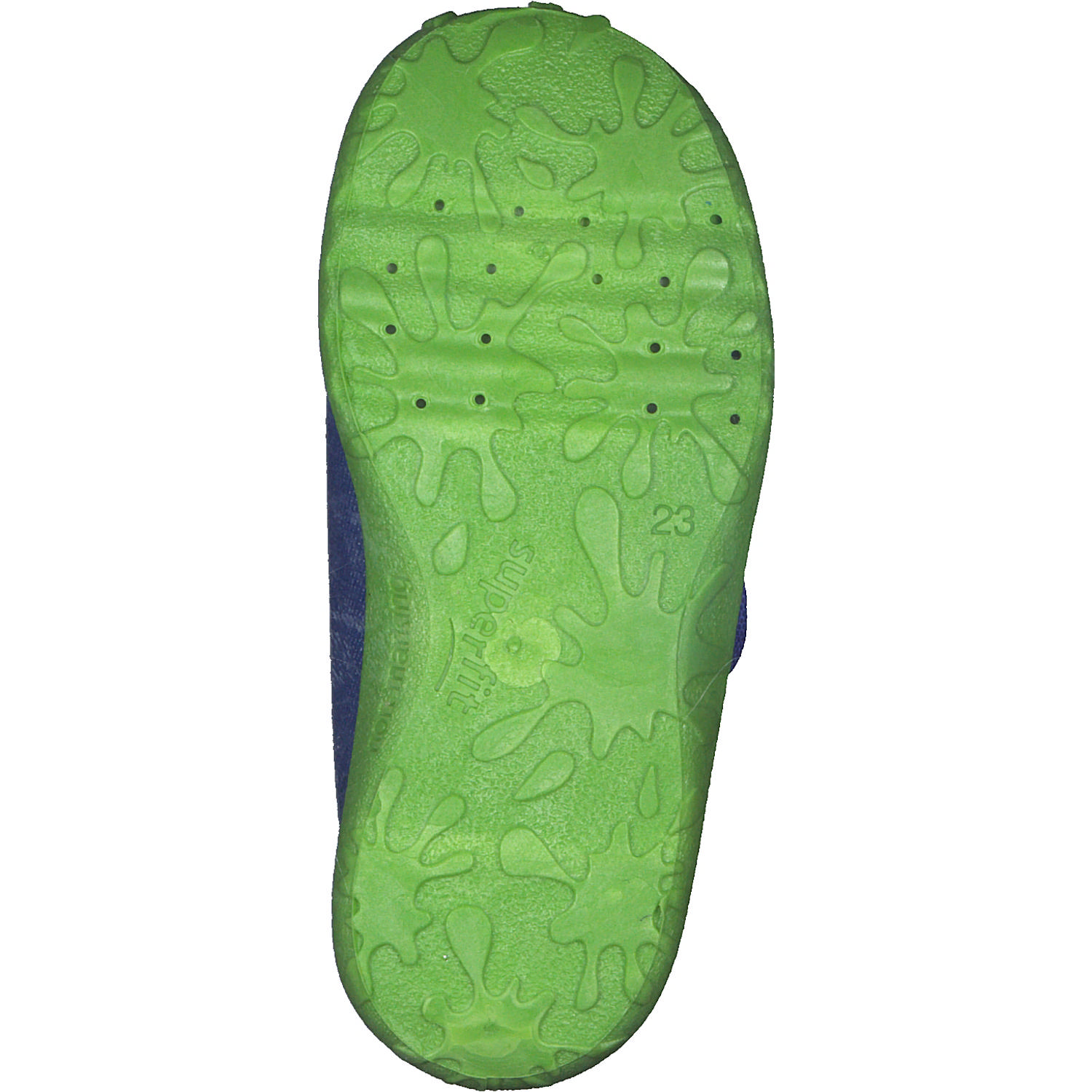 Superfit SPOTTY 09254 M, Hausschuhe, Kinder, Blau