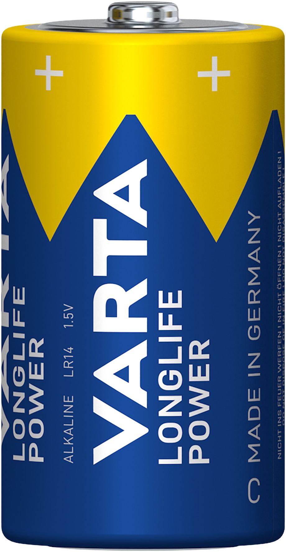 VARTA LR14/C Longlife Power 1,5-V-Batterien, 2 Stück - ATU