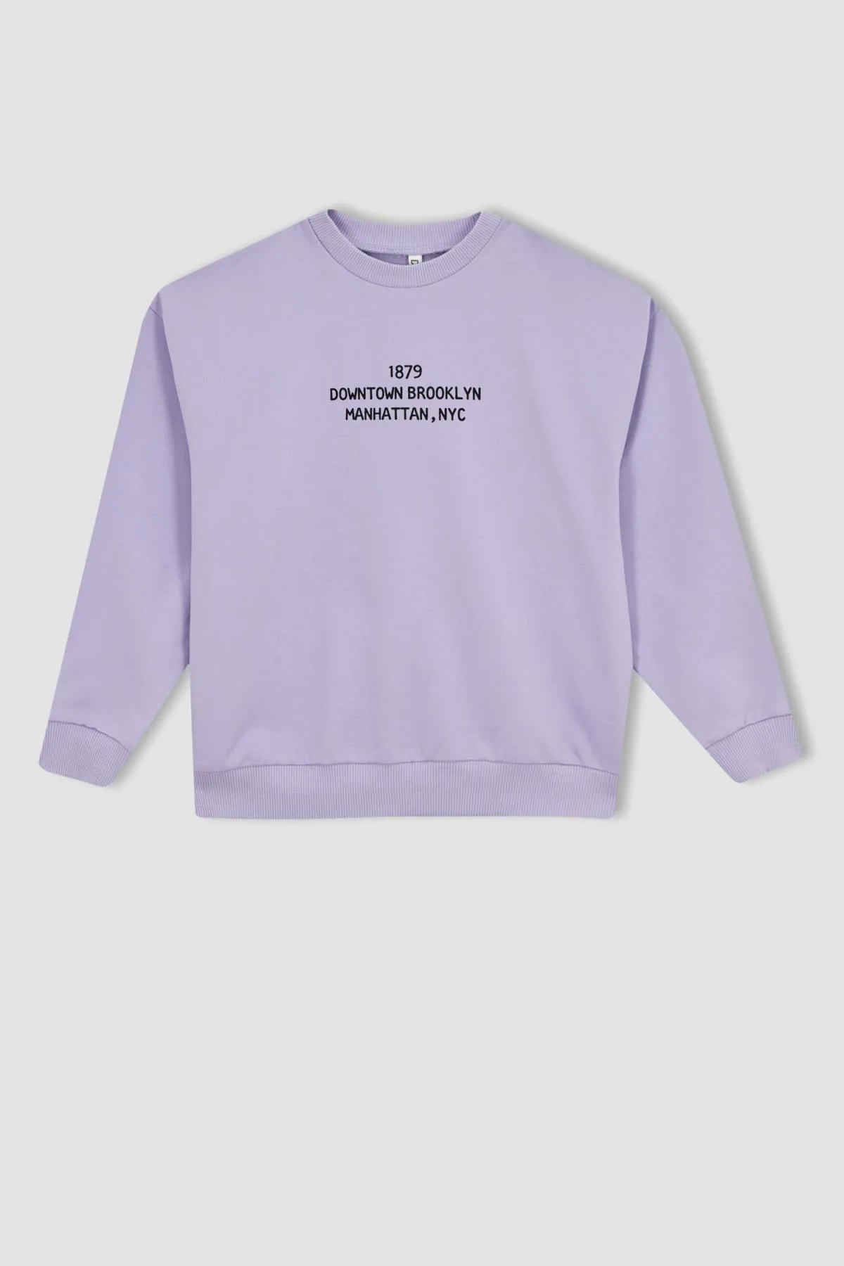 DeFacto  Bedrucktes Sweatshirt mit Rundhalsausschnitt und Relaxed Fit für Mädchen Z4188a623sp