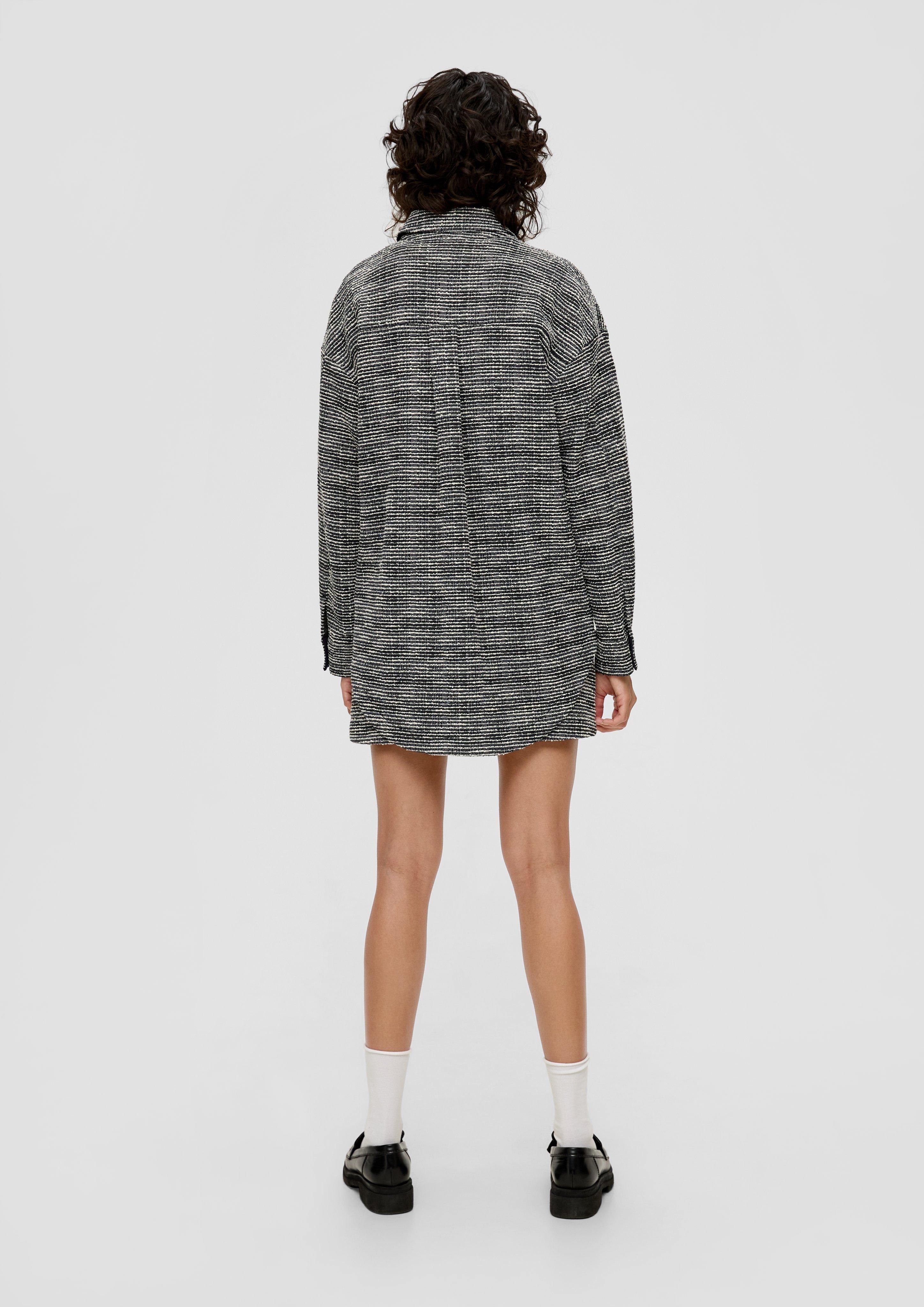 Oversize-Hemd aus Bouclé  2136138-5959