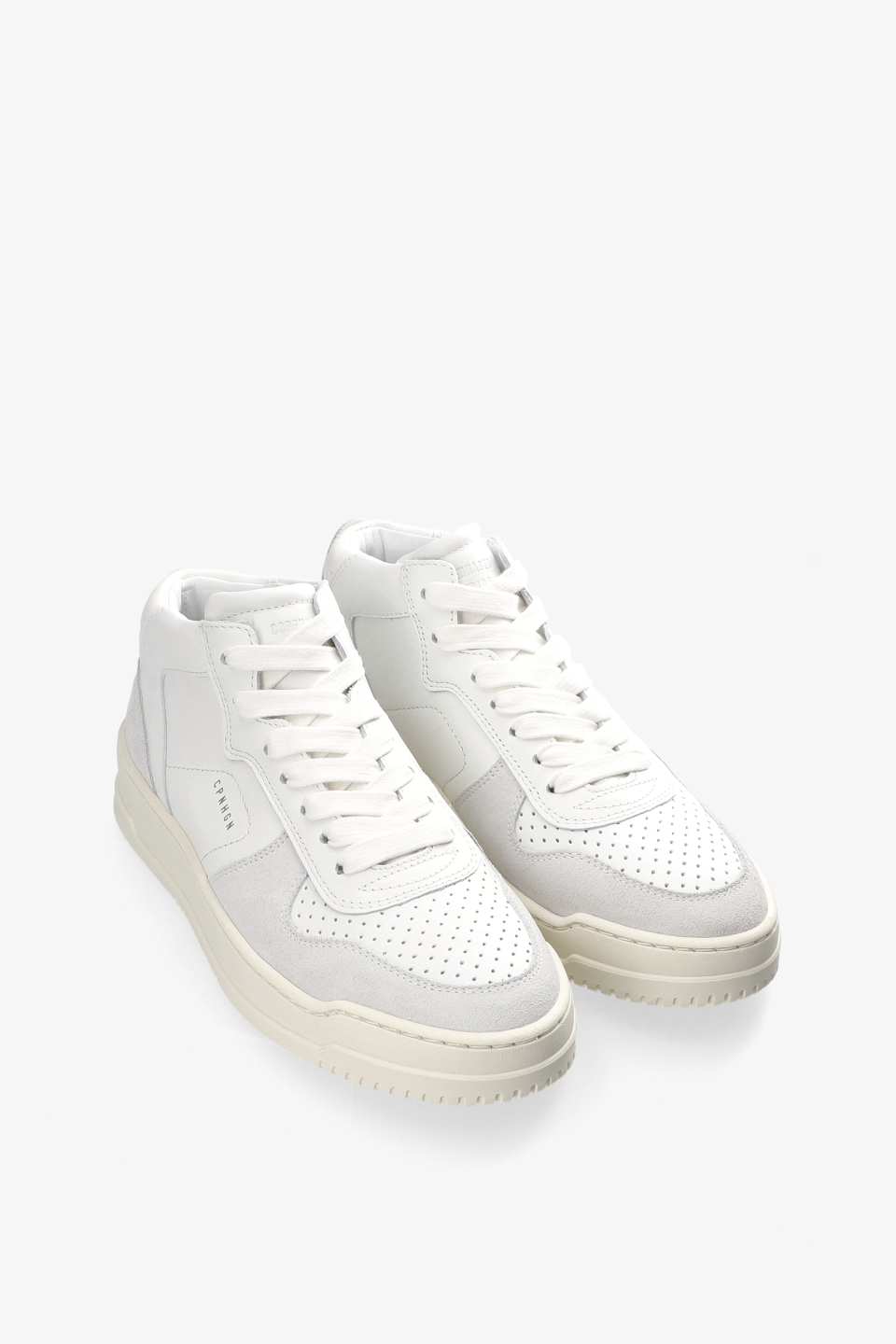 CPH167 leather mix white