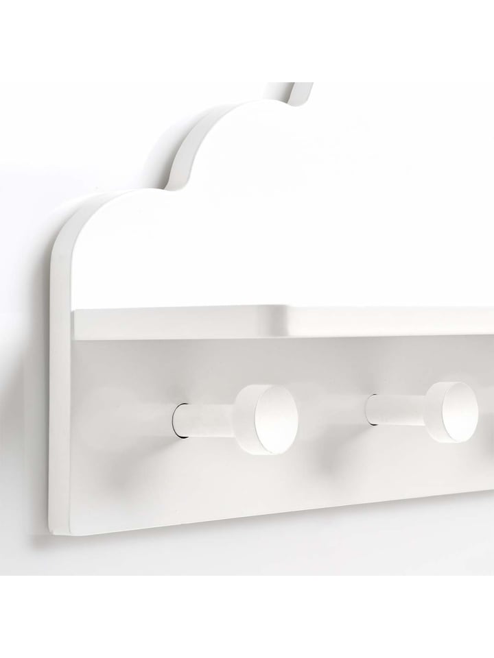 Zeller Present Kinder-Wandgarderobe in weiß günstig kaufen onesize