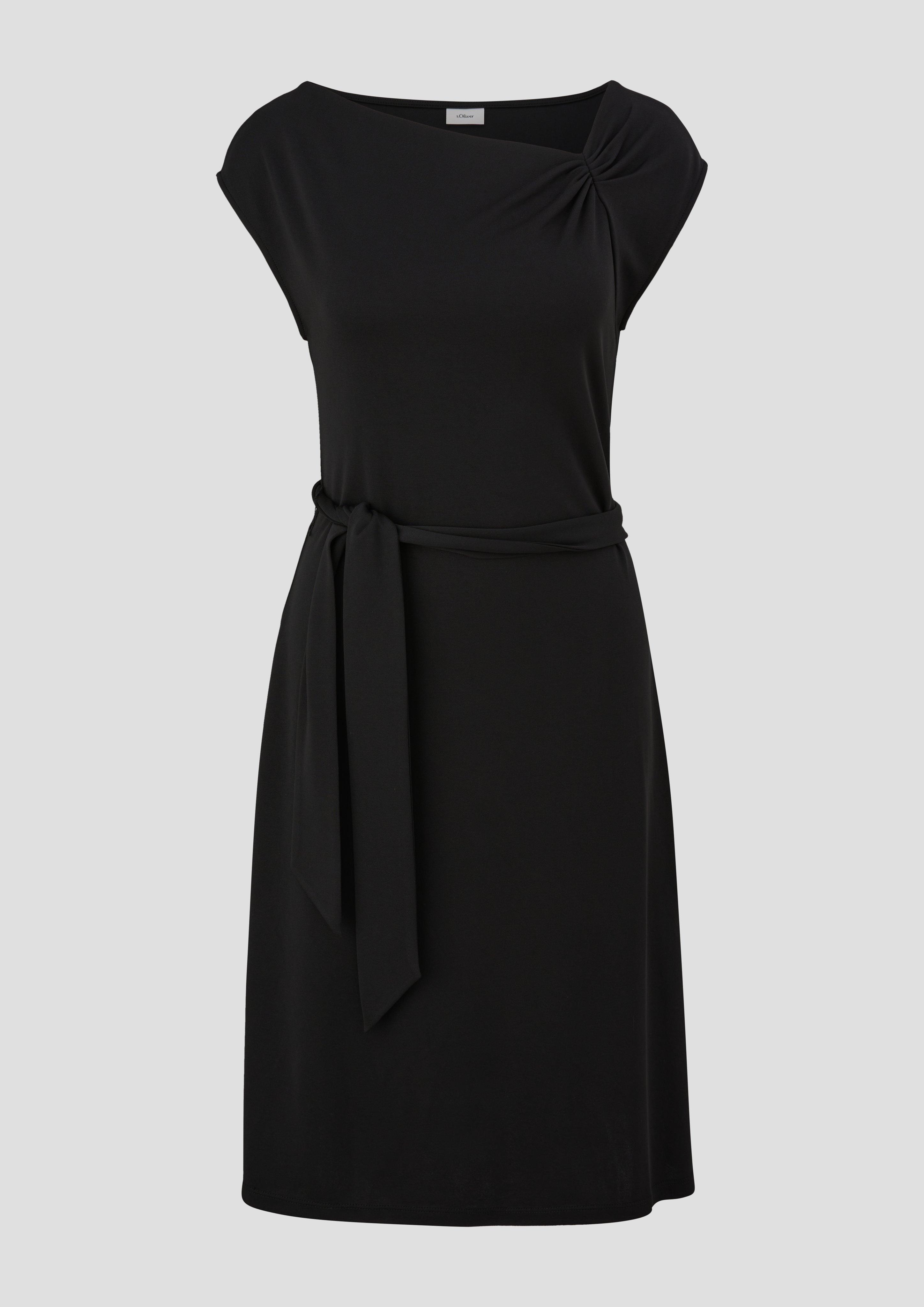 Kurzes Kleid mit Knoten-Detail  2137639-9999