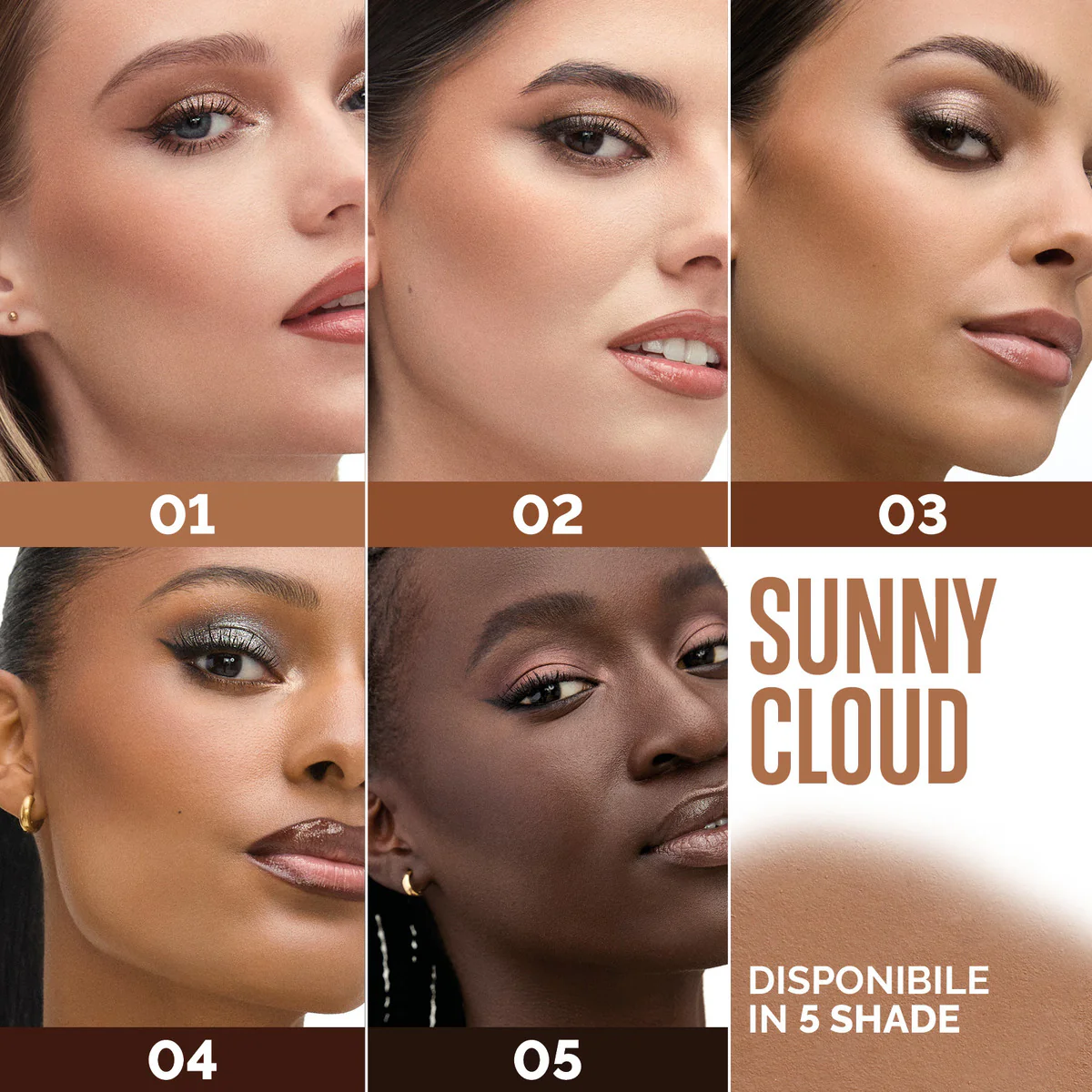 BRONZER ZA SUNCENI OBLAČAK ZA LICE - Zemlja