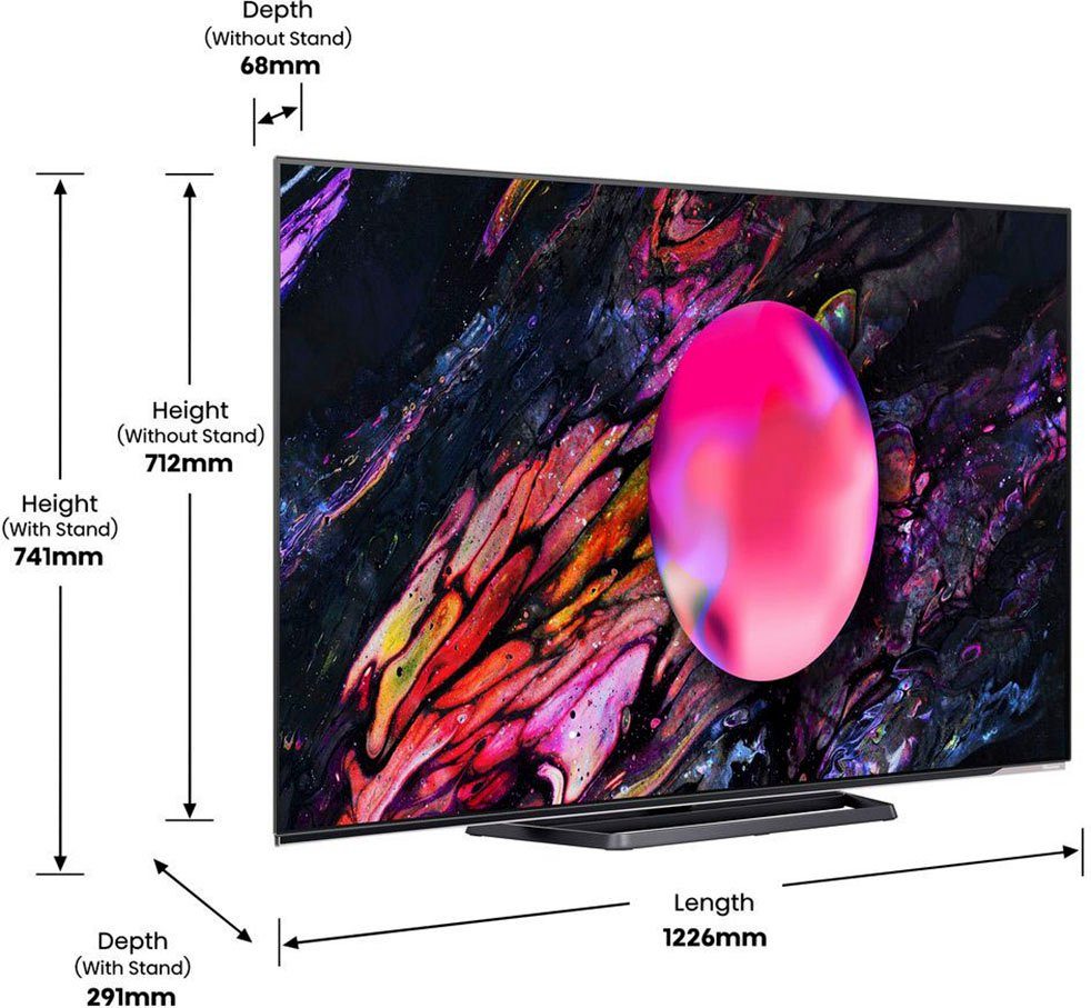 Hisense 55A85K OLED-Fernseher (139 cm/55 Zoll, 4K Ultra HD, Smart-TV)